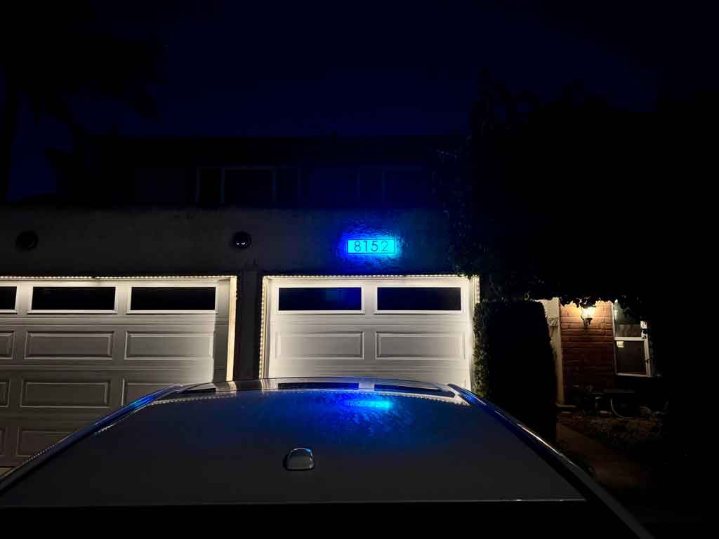 LED Address Plaque Project